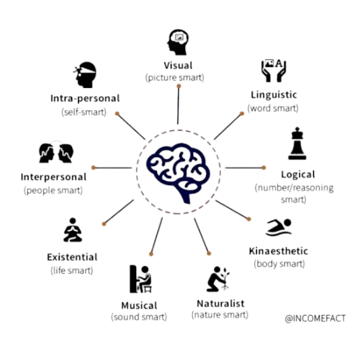 multiple intelligence icon